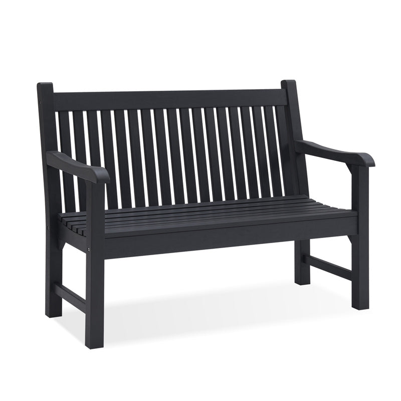 Psilvam Garden Bench, 2-Person Poly Lumber Patio Bench