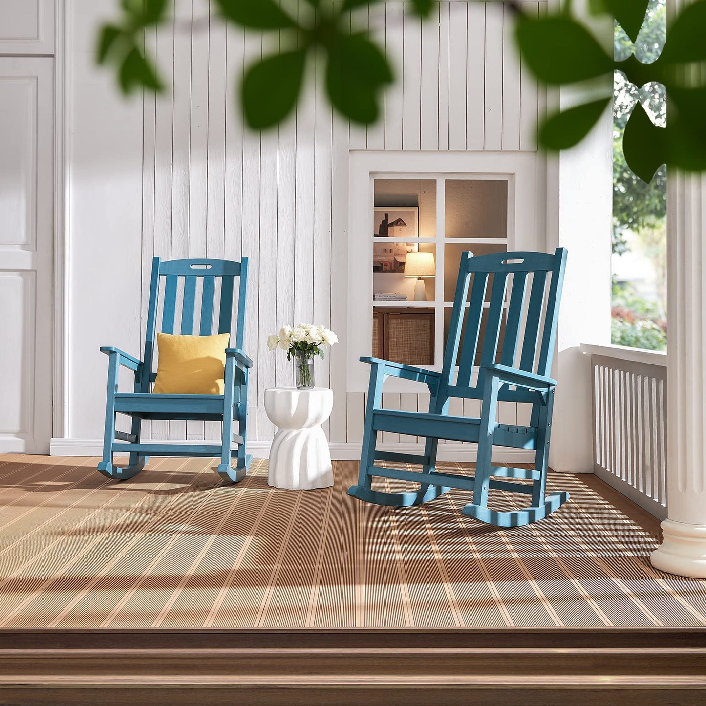 Psilvam Oversized Outdoor Rocking Chair