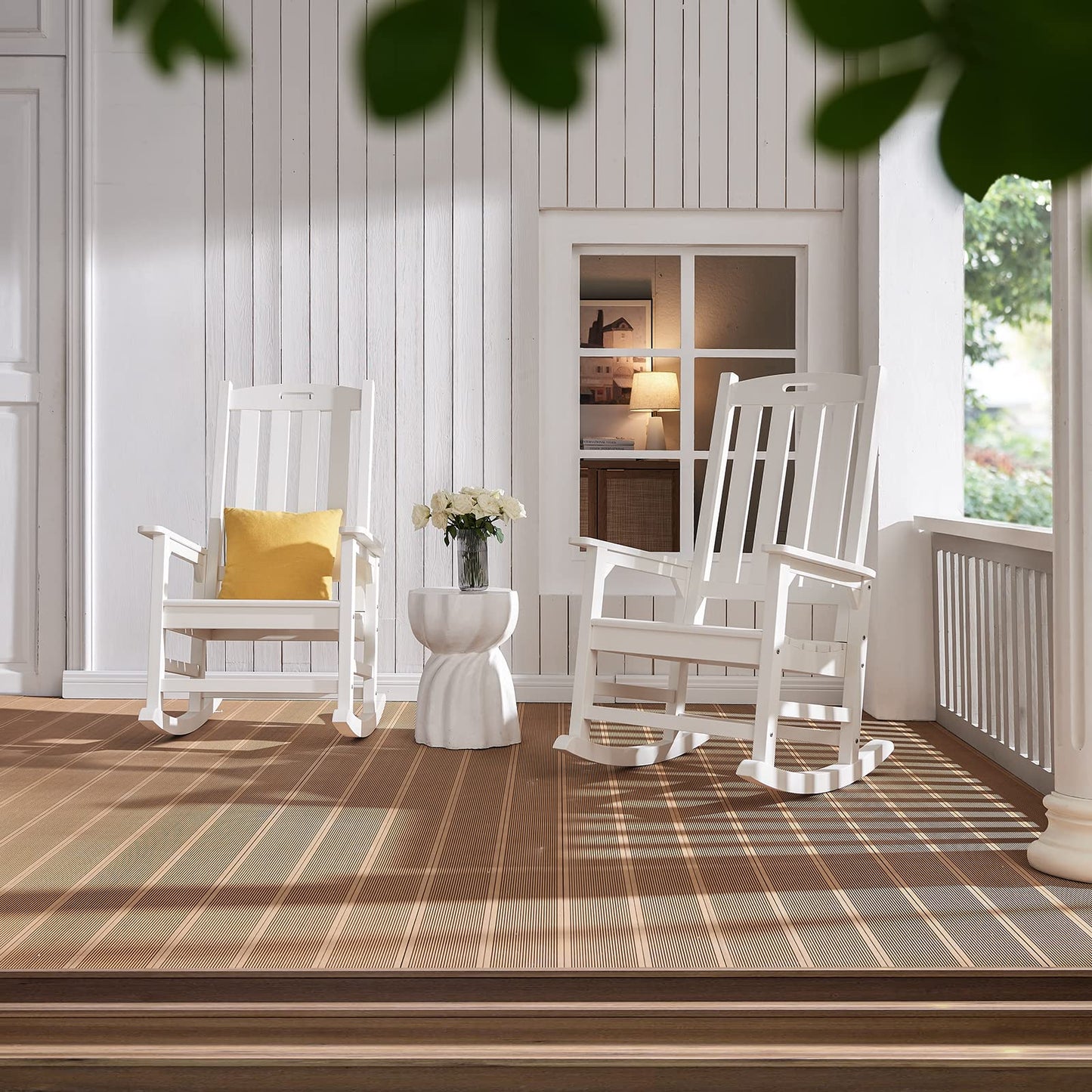 Psilvam Oversized Outdoor Rocking Chair