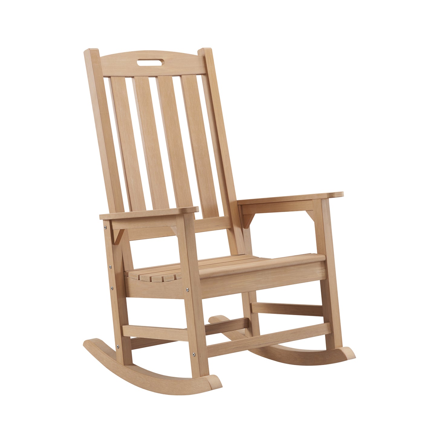 teak rocking chair