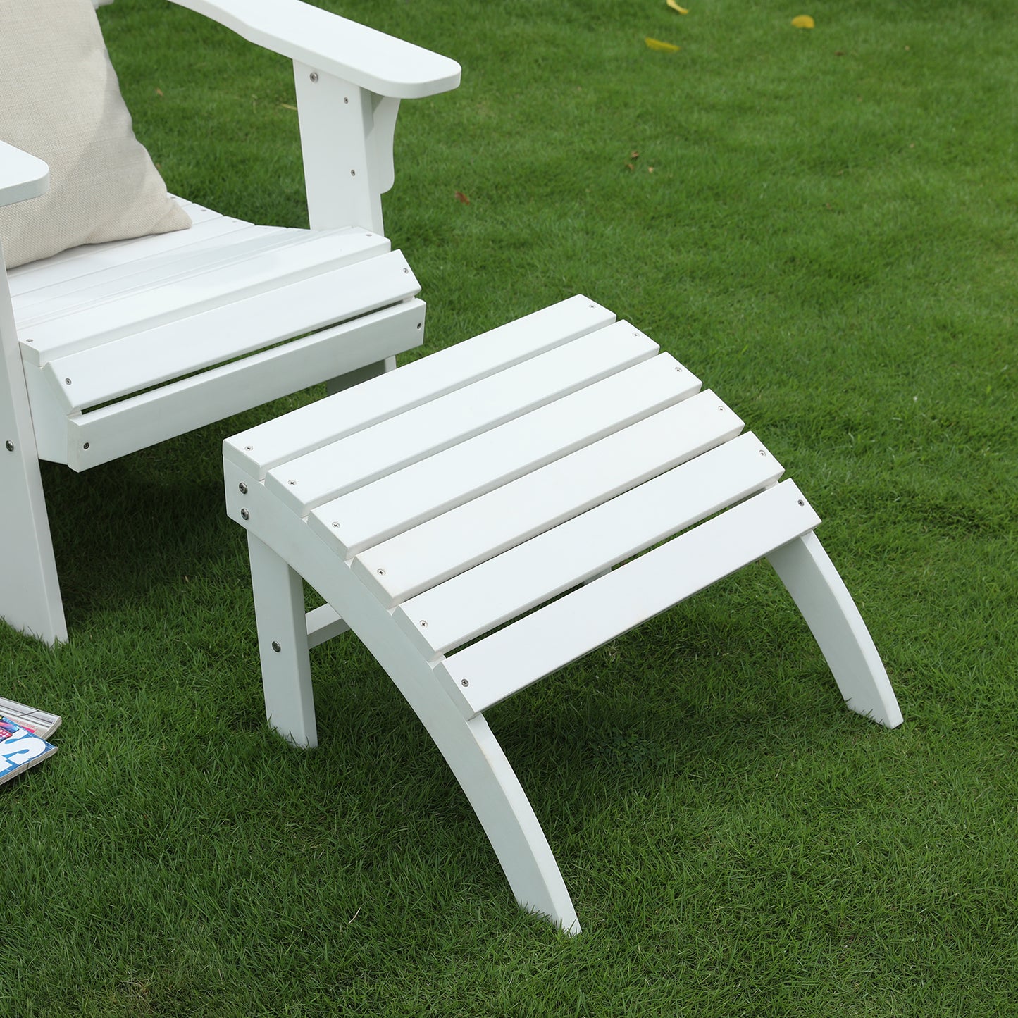 Psilvam adirondack ottoman