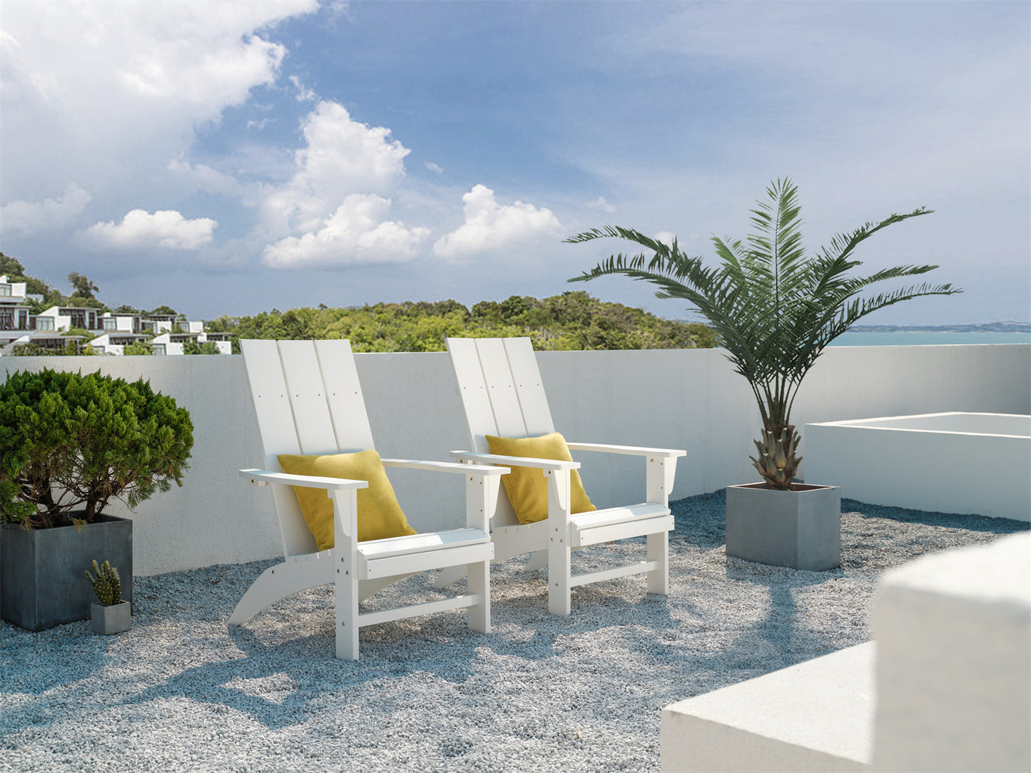 Psilvam Modern Adirondack Chairs