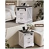 Psilvam 18"W x 24"H Nightstand