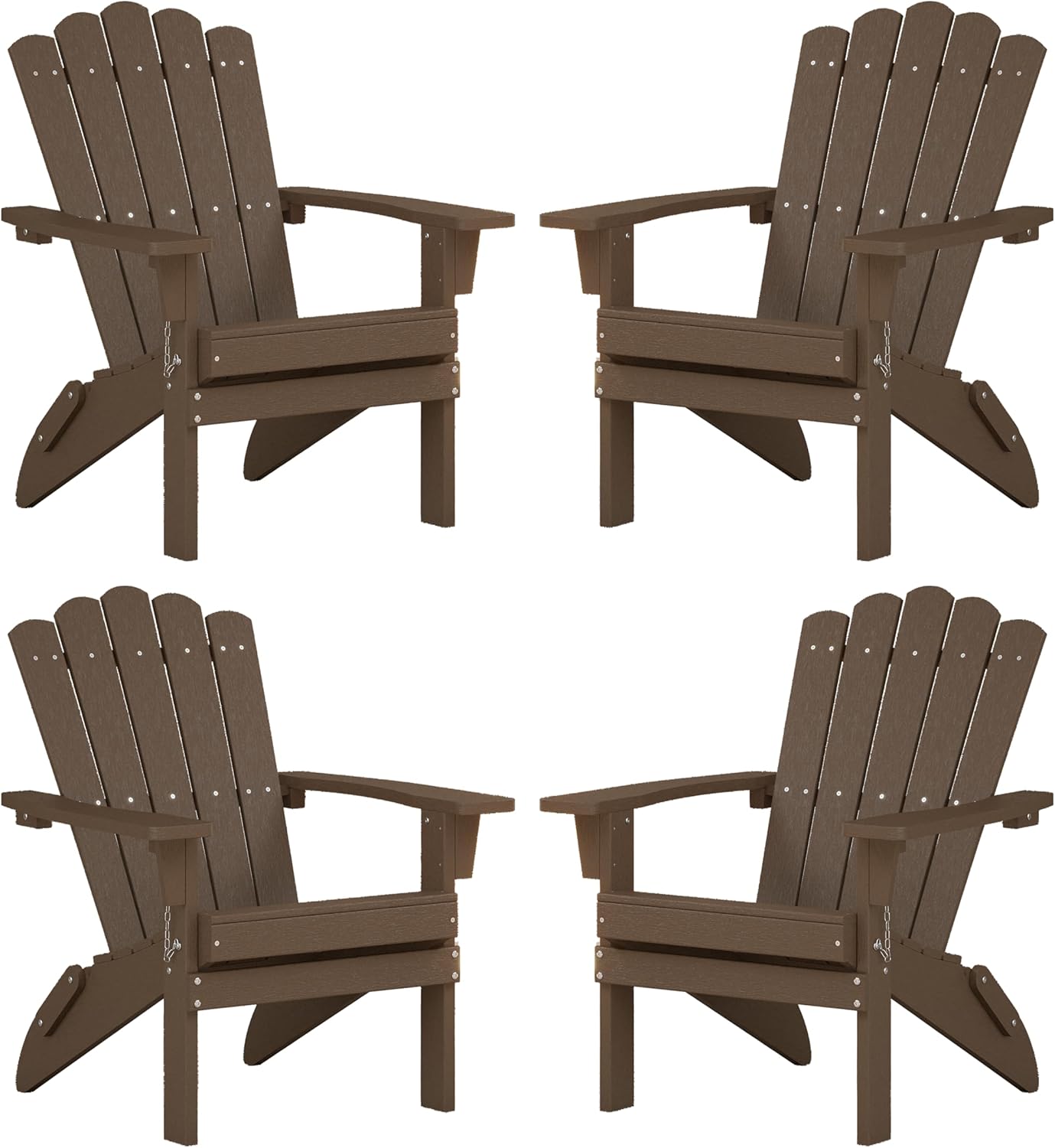 GONICHA HDPE Folding Adirondack Chair