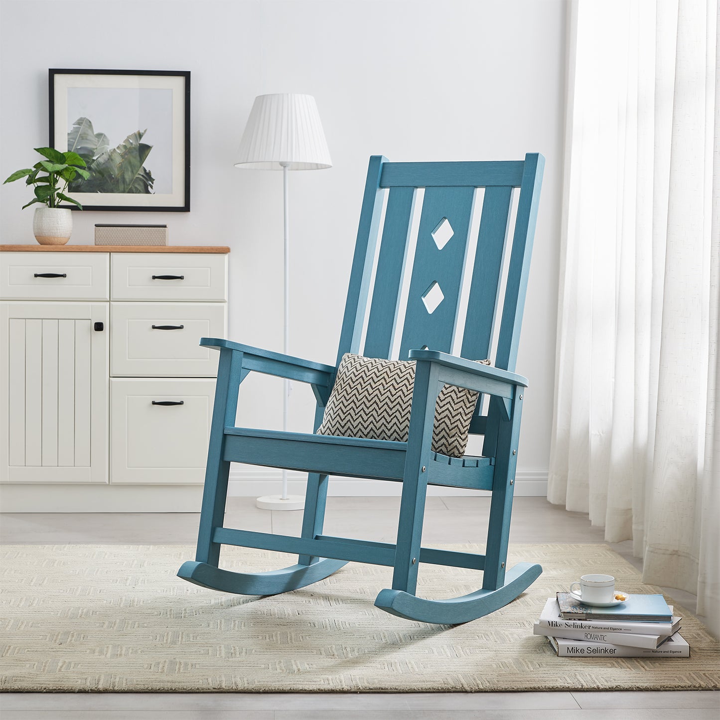 HDPE Oversized Outdoor Rocking Chair Porch rocking chair