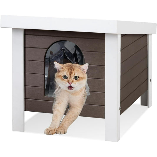 GONICHA 24 "Poly Lumber Outdoor Weatherproof Cat House