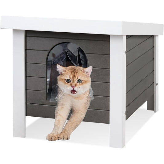 GONICHA 24 "Poly Lumber Outdoor Weatherproof  Cat House