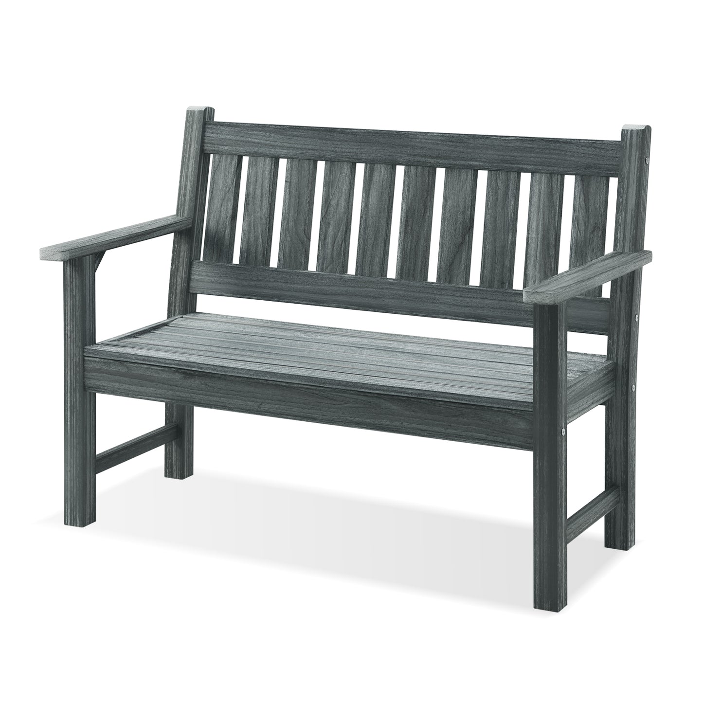 Kaleemen 2-Person All Weather Poly Lumber Outdoor Bench