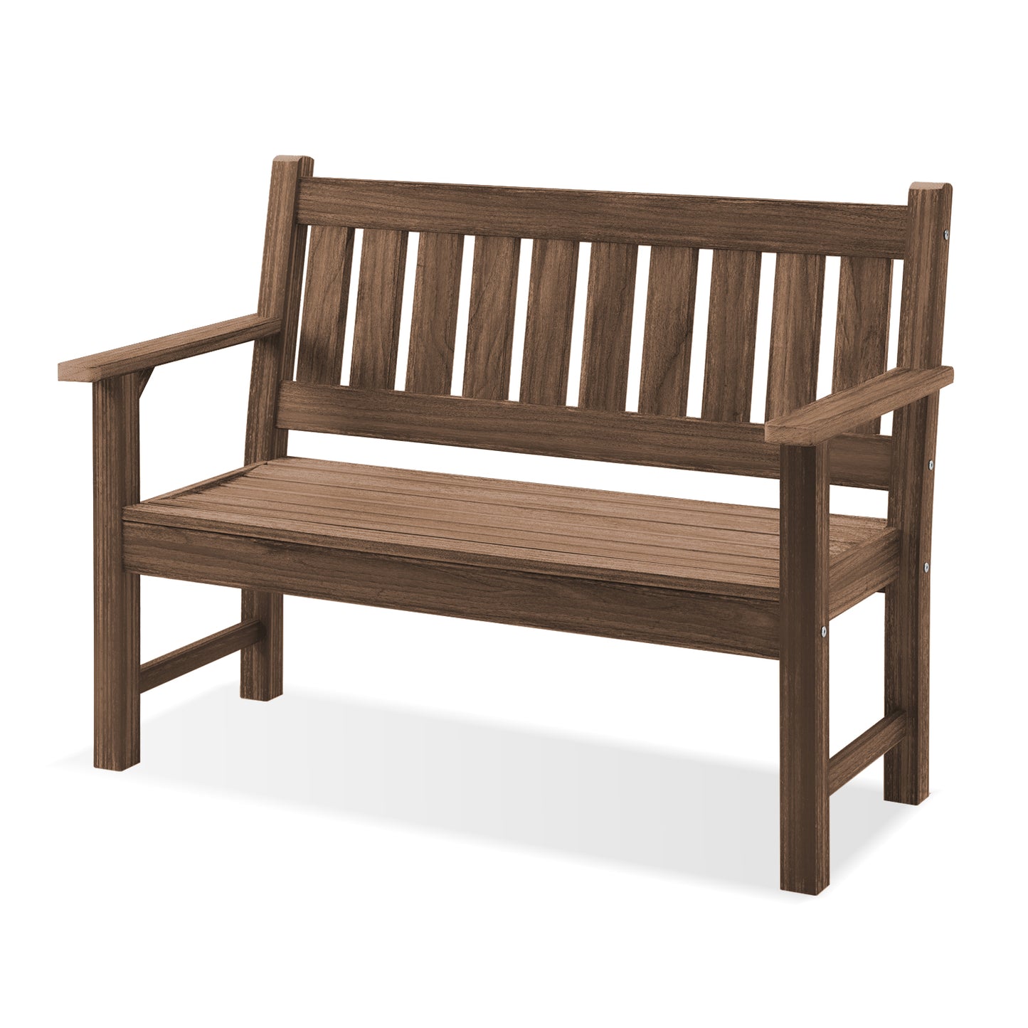 Kaleemen 2-Person All Weather Poly Lumber Outdoor Bench