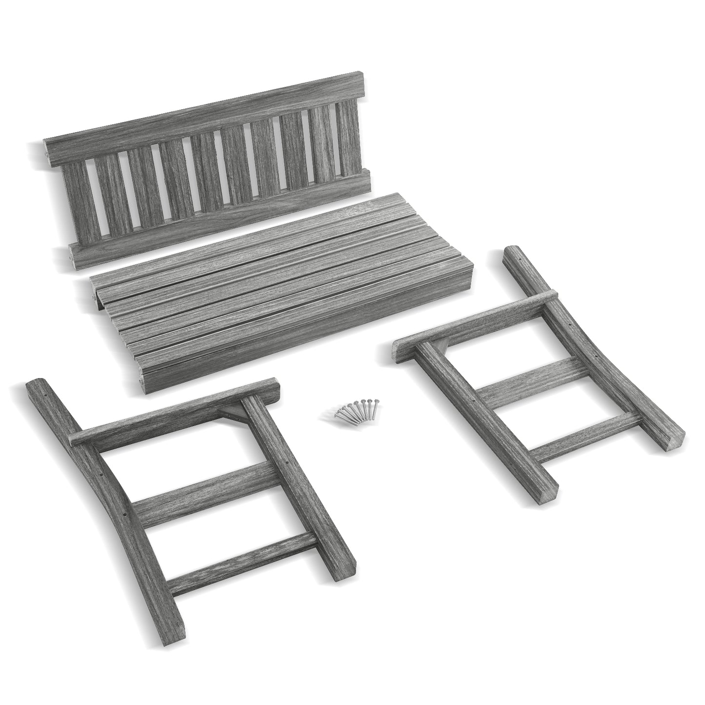 Kaleemen 2-Person All Weather Poly Lumber Outdoor Bench